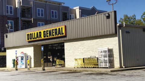 The fire chief, police chief and code enforcement officer cited the Dollar General store for safety issues. LYNN HOBBS/Staff