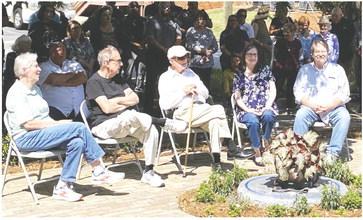 Pictured are, from left, Linda Williams, Philip Lee Williams, Woody Williams, Laura Jane Williams Kuncaitis, and Duane Kuncaitis. CONTRIBUTED