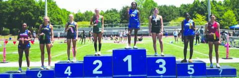 The Lady Gators piled up the points in the May 2 Class AA state meet, enough to propel the team to third place. CONTRIBUTED