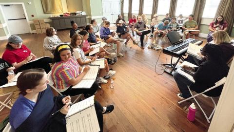 The Broadway Intensive Program is preparing to perform “Working,” a musical that portrays American workers that “the world so often takes for granted.” For this program, participants have only two weeks to learn their lines, practice on stage, prepare their set, and learn all of the technology to put on a full Broadway production. (CONTRIBUTED)