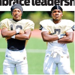 Greene County seniors Kalil Dorsey (left) and JaQuez Hull (right) will be key contributors for the Tigers in 2026. LANCE McCURLEY/Staff