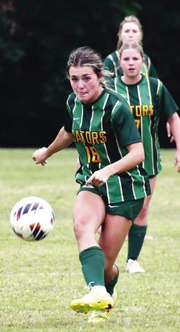 Natalie Sills (18) was among seven seniors the Gatewood girls soccer team lost to graduation at the end of this season. IAN TOCHER/Staff