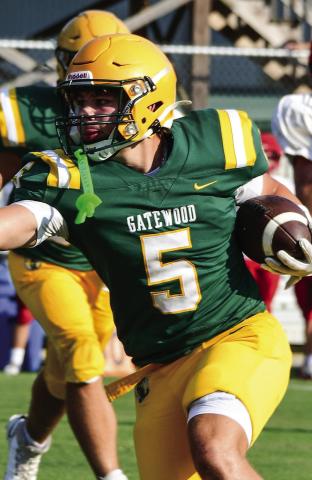 Gatewood junior Brady Haley is one of the Gators who will play multiple positions on both sides of the ball in 2026. IAN TOCHER/Staff