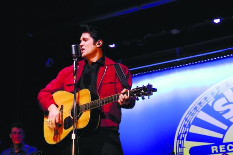 Actor playing Elvis Presley had the crowd swooning over his music and beautiful voice. CONTIRBUTED