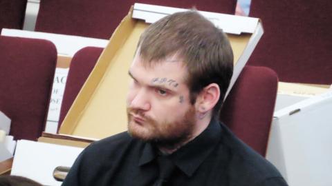 Ricky Dubose listens to closing arguments in his trial. | COURT POOL COVERAGE