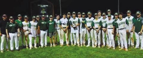 The 2022 Gatewood baseball team had another strong season. CONTRIBUTED