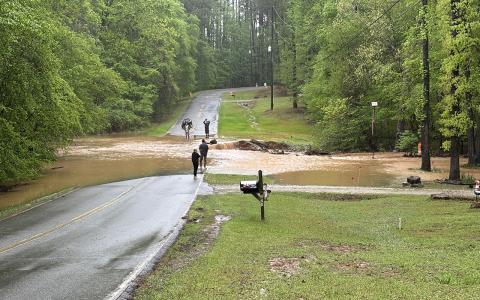 200 block of West River Bend Drive (Contributed by Sheriff Howard Sills)