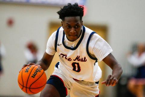 Putnam County senior Tamaud Woodson scored a team-high 32 points in the team's win over BEST Academy in the first round of the state playoffs. LANCE MCCURLEY/Staff