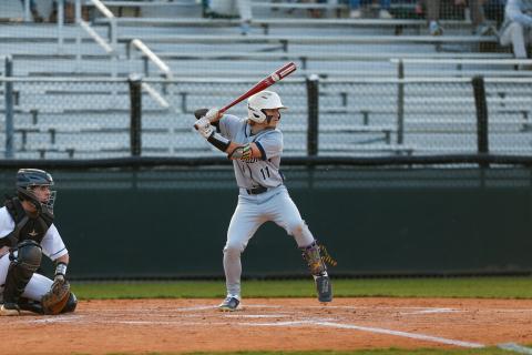 Putnam County senior slugger Gates Lanzarone had a big series against Alcovy, which included a grand slam in game two. LANCE McCURLEY/Staff