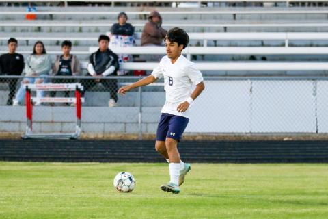 Putnam County senior midfielder Jared Arreola has scored five goals — second on the team — while leading the squad with seven assists so far this season. LANCE McCURLEY/Staff