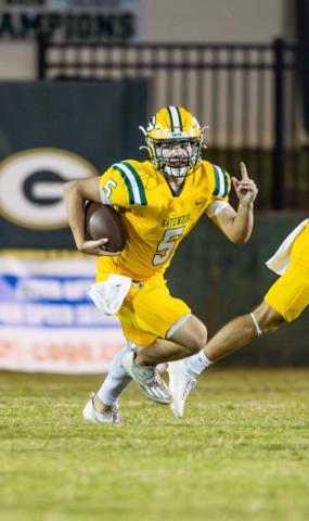 Gatewood junior Brady Haley will play a key role on both sides of the ball this season as the Gators look to compete for a state championship. CONTRIBUTED