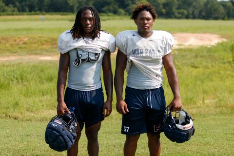 War Eagle seniors Elijah Dunn and Blake Williams are confident this could be the season the program finally breaks through. LANCE MCCURLEY/Staff