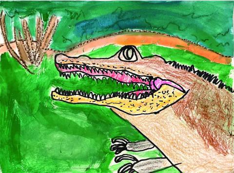 The 2024 Grades 1-2 first-place winner was Asher Copeland from Marshpoint Elementary School in Savannah. CONTRIBUTED