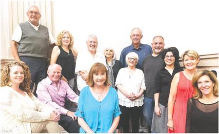 Front row, from left, are: Becky Nipper, Bill Dudley and Sarah Daly-Weir; back row: Phil Armstrong, Michelle Saarela, Johnny Wagoner, Darlene McCumiskey, Sandy Young, Dan Kniffen, Brent Mero, Greter Naranjo, Sue Strange and Diane Shinneman. CONTRIBUTED