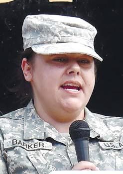 VFW Post 6686 Commander Nikki Barker. LYNN HOBBS/Staff