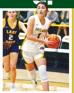 Gatewood sophomore Lauren Paxson has been contributing some key points for the Lady Gators this season. IAN TOCHER/Staff