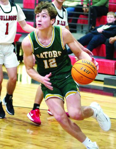Gatewood junior Matt Allen continued his own strong start to the season on Saturday, dropping 30 points against the GMC Bulldogs. IAN TOCHER/Staff