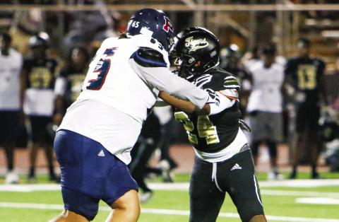 Noah Long (65) recently committed to Cumberland University. LANCE McCURLEY/Staff