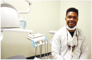 Dr. Oliver returned to his hometown of Eatonton to o_er his talent to the community that helped him achieve his dream of becoming a dentist. BAILEY BALLARD/Staff