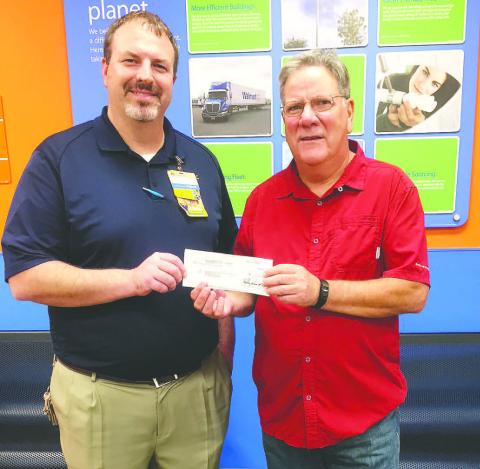 Walmart donates to Greene County Christmas Stocking Fund