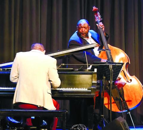 Nick Rosen on the piano and Kevin Smith on bass hit the right notes