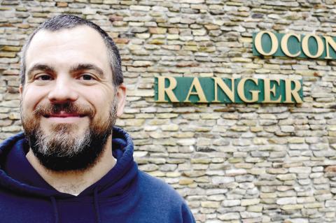 Oconee National Forest archeologist Andrew Wells is stationed at the Oconee Ranger Station near Rock Eagle. IAN TOCHER/Staff
