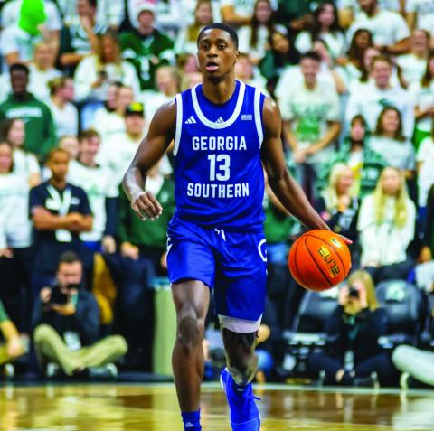 Former Putnam County basketball star Eren Banks played the past two seasons at Georgia Southern University in Statesboro. CONTRIBUTED