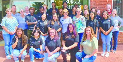 The new 2022-23 Georgia Writers Museum Junior Board. CONTRIBUTED