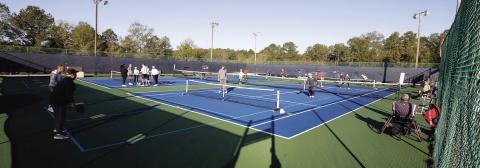 VFW Post 6686 Auxiliary Senior Vice President Bonnie Kallenberg planned the Volley for Veterans event to fundraiser for local veterans services. A total of 66 players played in the tournament. CONTRIBUTED