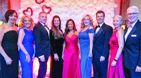 The Heart and Soul Gala Committee included (l-r): Patty Dailey, Christa Hyatt, Tim Green, Lisa Tubbs, Riezl Baker, Elizabeth Davis, Chuck Shaheen, Susan Helmrath, and Chris Helmrath. CONTRIBUTED