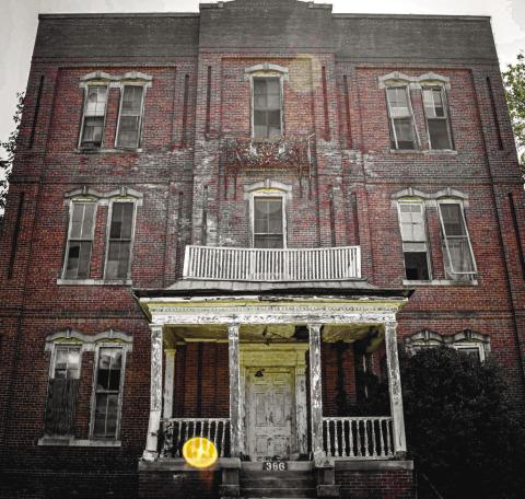 The Walker Building was used as the male convalescent building and closed in 1974. COURTESY OF JESSICA WHITEHEAD