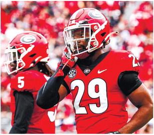 Senior safety Christopher Smith is among a small group of returning starters after several defensive players were drafted. TONY WALSH/UGA Athletics