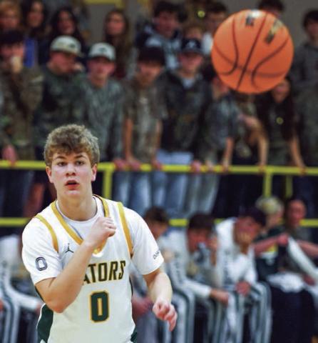 Middle schooler Bennett Haley continues to impress with both his shooting skills and playmaking abilities. IAN TOCHER/Staff