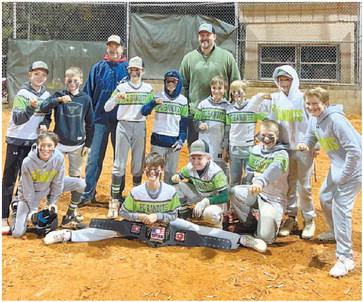 The Putnam County U11 Bandits wrapped up their fall travel baseball season with a big tournament championship win Nov. 19, in Winder. CONTRIBUTED