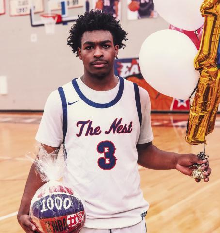 Putnam County senior guard Jmari Greene recently surpassed 1,000 career points in a win over Jasper County on Dec. 9. CONTRIBUTED