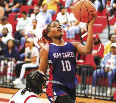 Putnam County sophomore Journey Waller was named to the All-Region first team. LANCE MCCURLEY/Staff