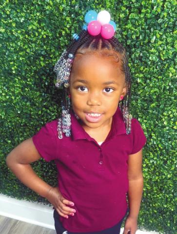An example of a kiddie braid. CONTRIBUTED