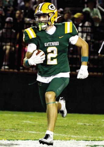 Gatewood senior Ben Brannen put in a consistent performance for the Gators last Friday night in Louisville. IAN TOCHER/File photo