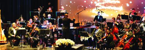 Morgan James and the OPAS Philharmonic closed out the 2024 fall season for the Oconee Performing Arts Society at downtown Greensboro’s historic Festival Hall. CONTRIBUTED