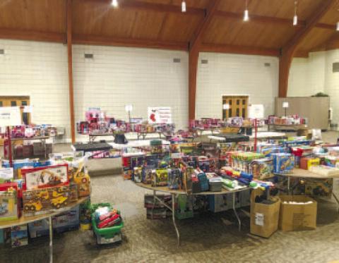 GCCSF provides toys to more than 300 children. CONTRIBUTED