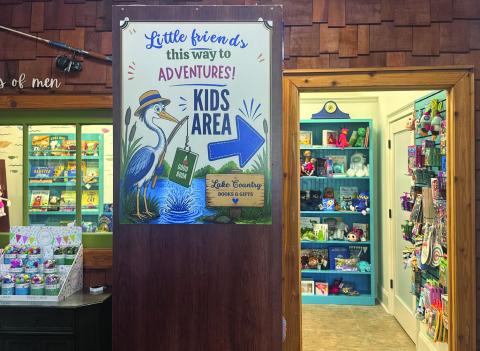 Lake Country Books &amp; Gifts (109 Harmony Crossing Ste. 5, Eatonton), recently expanded its children’s books and gift section. CONTRIBUTED