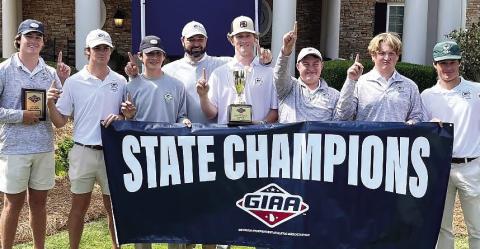 On Monday, the Gatewood golf team captured the program’s first state championship since the 2001 season. (CONTRIBUTED)