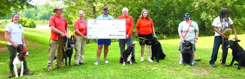 Central Georgia K-9 Search and Rescue was the recipient of this year’s Alliance Gives Back charity program. CONTRIBUTED