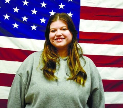 Eatonton Police Dispatcher Emily Frazier passed her 40-hour class at GPSTC to become a communication specialist. She thanks Miss Thomas and Mrs. Tammi for working by her side. “I am very proud of her accomplishment,” said Police Chief Howell Cardwell. BAILEY BALLARD/Staff
