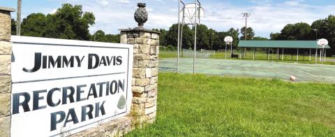 Jimmy Davis Park sits in disrepair as the county and city negotiate who will take responsibility for maintaining and possibly improving the facility. MARK ENGEL/Staff