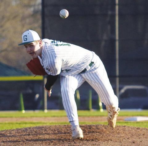 Sophomore Lawson Moore set a single-game school record with 17 strikeouts in a dominant performance against rival Piedmont on March 3. TREY NORRIS/Staff