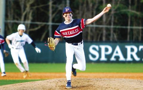 Junior left-handed pitcher Ethan Whatley has been one the arms Putnam County has relied on this season. LANCE MCCURLEY/Staff