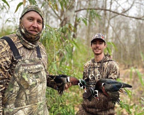 Duck season kicks off Nov. 22 and youth, active-duty mitary, and veterans have the opportunity for special early hunting Nov. 15-16. CONTRIBUTED