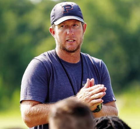Putnam County head coach Joel Harvin enters his fourth season at the helm. LANCE McCURLEY/Staff
