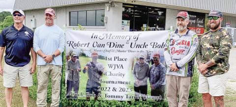 The WJVA remembered Navy veteran Robert “Uncle Bob” Van Dine, who was part of the team who won the WJVA Fishing Tournament the past two years. CONTRIBUTED